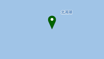 北潟湖の地図画像