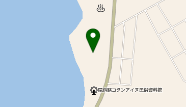 屈斜路湖物語 丸木舟の地図画像