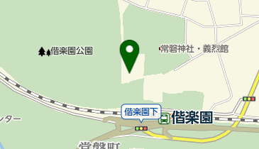 偕楽園レストハウスの地図画像