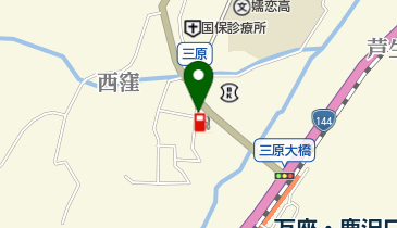 三原屋食堂の地図画像