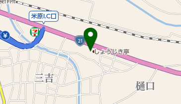 しょうじき亭の地図画像