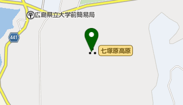 七塚原高原の地図画像