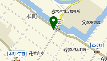 夢京橋あかり館の地図画像