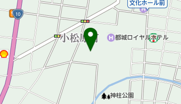 神柱宮の地図画像