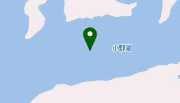 小野湖の地図画像