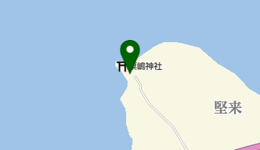 粟島神社の地図画像