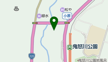 市営鬼怒川公園岩風呂の地図画像