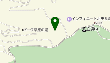 白浜温泉パーク 草原の湯の地図画像