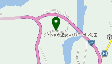 おまき温泉スパガーデン和園の地図画像