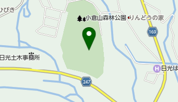 小倉山森林公園の地図画像