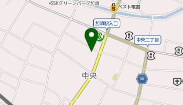 レンタサイクルステーション加須市商工会館(加須市観光案内所)の地図画像