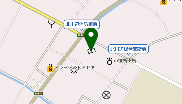 レンタサイクルステーション北川辺文化・学習センター(みのり)の地図画像