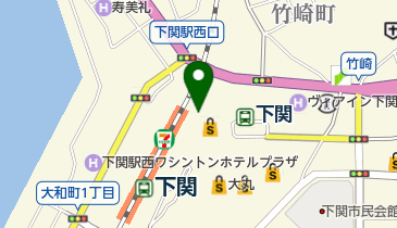 レンタサイクル JR下関駅営業所の地図画像