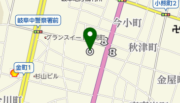 ぎふ・まちなかレンタサイクル 岐阜市役所本庁舎レンタサイクルポートの地図画像