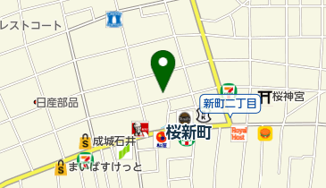 世田谷区・IHIコミュニティサイクル 桜新町レンタサイクルポート(IHIがやリン桜新町ポート)の地図画像