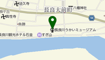 ぎふ・まちなかレンタサイクル 長良川うかいミュージアムレンタサイクルポートの地図画像