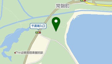 千波湖・桜川レンタサイクルの地図画像