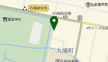 サイクルネットHIROSAKI 津軽藩ねぷた村ステーションの地図画像