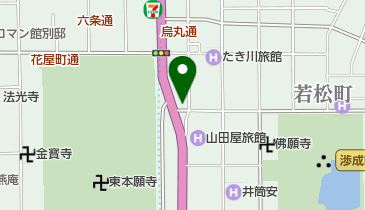 Rental Cycle Kyoto MIYABIYA(レンタサイクル京都みやび屋)の地図画像