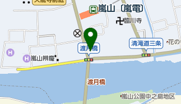 レンタサイクル京都(新八茶屋)の地図画像