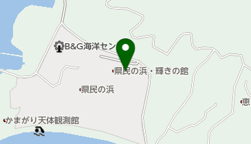 とびしま海道レンタサイクル 県民の浜(配車・乗り捨て拠点)の地図画像