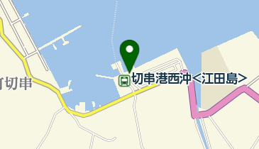 江田島レンタサイクル 切串港西沖桟橋ステーションの地図画像