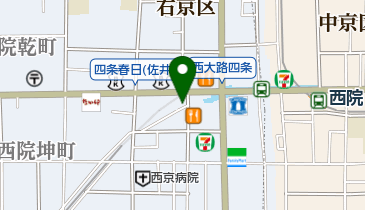 阪急レンタサイクル 阪急西院駐輪センターの地図画像