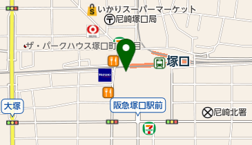 阪急レンタサイクルS-style(エススタイル) 塚口駐輪センターの地図画像