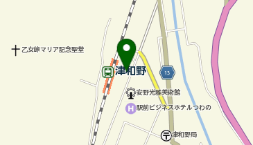 レンタサイクル「駅リンくん」 JR津和野駅営業所の地図画像