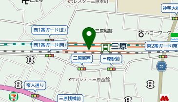 レンタサイクル「駅リンくん」 JR三原駅営業所の地図画像