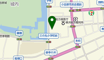 ぐるりん小田原 小田原市観光交流センターの地図画像