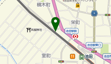 阪急レンタサイクルS-style(エススタイル) 阪急池田駐輪センターの地図画像