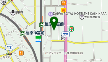 明日香レンタサイクル 橿原営業所の地図画像