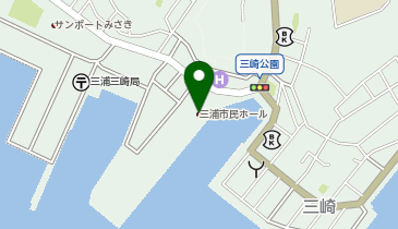 みうらレンタサイクル うらりポートの地図画像