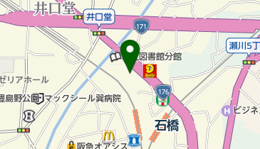 石橋駅中央第2自転車駐車場 レンタサイクルの地図画像