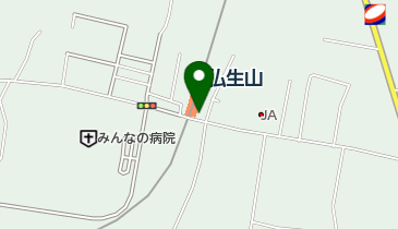 ことでん仏生山駅レンタサイクルの地図画像