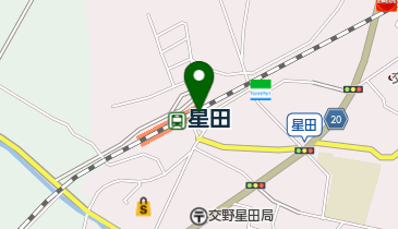 レンタサイクル「駅リンくん」 JR星田駅営業所の地図画像