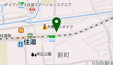 レンタサイクル「駅リンくん」 JR住道駅営業所の地図画像