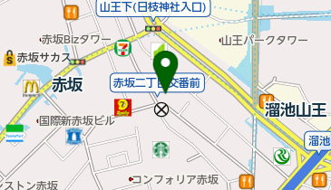 変なホテル東京 赤坂 (COGICOGIポート)の地図画像