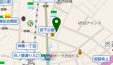 SHIBUYA CAST.(COGICOGIポート)の地図画像