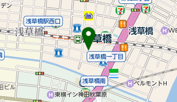 変なホテル東京 浅草橋 (COGICOGIポート)の地図画像