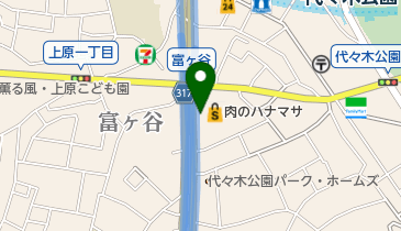 富ヶ谷スプリングス (COGICOGIポート)の地図画像