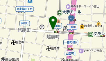 荷さばき場(富山県富山市越前町2)の地図画像