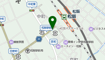 荷さばき場(三重県松阪市京町510)の地図画像