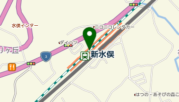 水俣市自転車市民共同利用システム(レンタサイクル) 新水俣駅ステーションの地図画像