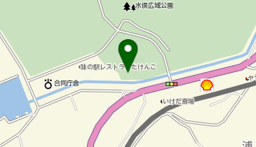 水俣市自転車市民共同利用システム(レンタサイクル) 道の駅みなまたステーションの地図画像