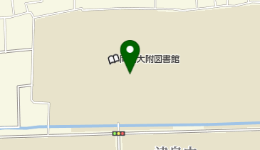 岡山市レンタサイクルももちゃり 岡山大学図書館前ポートの地図画像