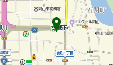 岡山市レンタサイクルももちゃり 岡山シンフォニーホールポートの地図画像