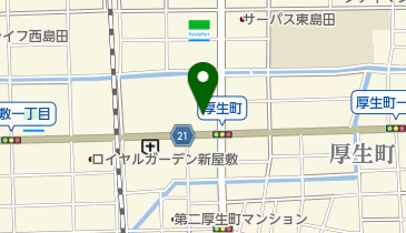 岡山市レンタサイクルももちゃり 岡山商工会議所ポートの地図画像