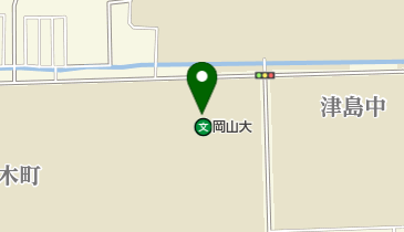 岡山市レンタサイクルももちゃり 岡山大学創立50周年記念館ポートの地図画像